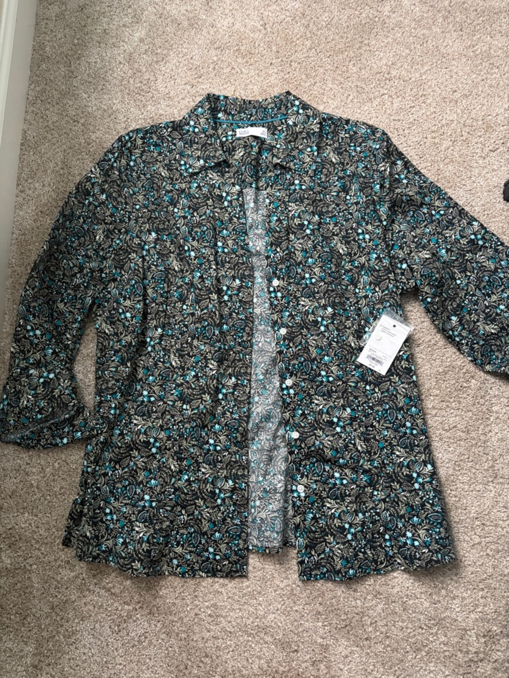 NWT Croft & Barrow Button Down Shirt